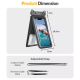Waterproof Case UNEED Dual Phone Black UWB103